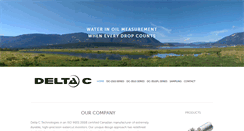 Desktop Screenshot of delta-c.com